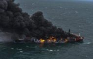إخماد حريق في سفينة حاويات قبالة سريلانكا بعد 13 يوما