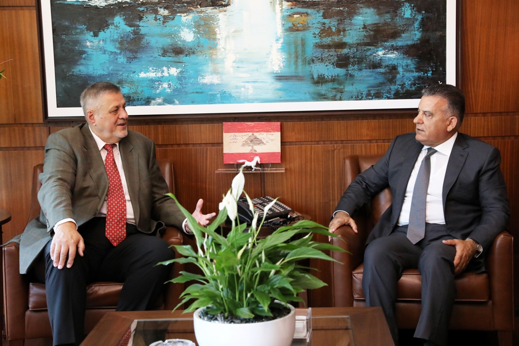 ابراهيم استقبل كوبيتش ووفدا من مجموعة العمل الاميركية من أجل لبنان
