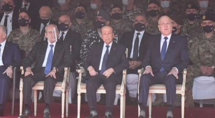 الرئيس عون يجتمع مع الرئيسين بري وميقاتي في قصر بعبدا